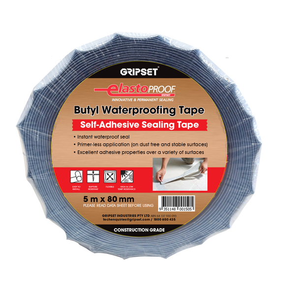 Gripset Elastoproof Butyl Tape 10M